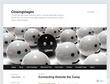 Tablet Screenshot of closingstages.net